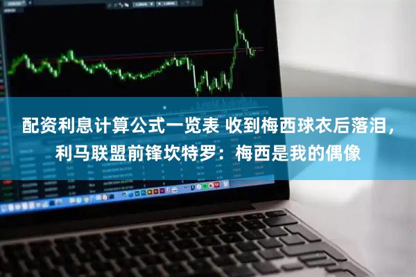 配资利息计算公式一览表 收到梅西球衣后落泪，利马联盟前锋坎特罗：梅西是我的偶像